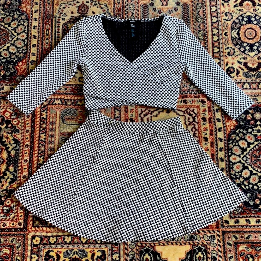 Shirt and Skirt Two piece